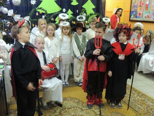  Grafika #3: WIGILIA SZKOLNA grafika