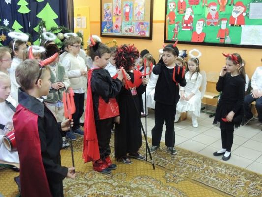  Grafika #4: WIGILIA SZKOLNA grafika