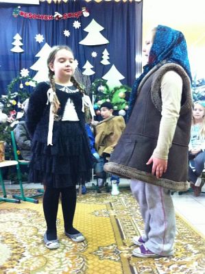  Grafika #2: JASEŁKA BŁĘKITNY PREZENT grafika