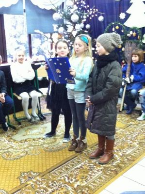  Grafika #1: JASEŁKA BŁĘKITNY PREZENT grafika