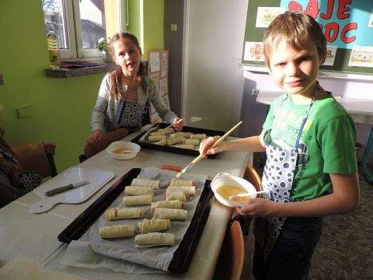  Grafika #3: ZAJĘCIA KULINARNE W KLASIE I B grafika