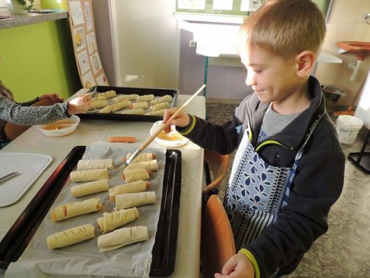  Grafika #7: ZAJĘCIA KULINARNE W KLASIE I B grafika