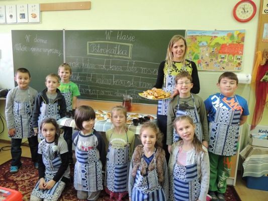  Grafika #9: ZAJĘCIA KULINARNE W KLASIE I B grafika