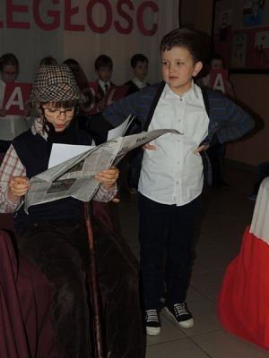  Grafika #5: UROCZYSTY APEL Z OKAZJI 95-TEJ ROCZNICY ODZYSKANIA NIEPODLEGŁOŚCI grafika