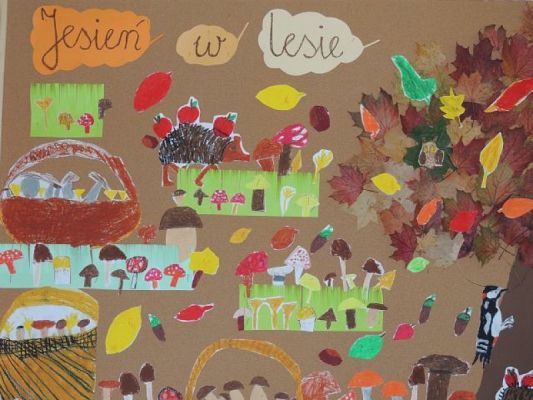  Grafika #4: JESIEŃ MIENI SIĘ BARWAMI grafika