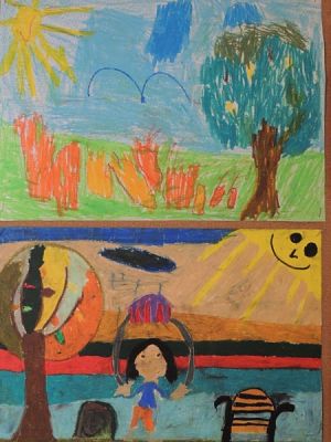  Grafika #8: JESIEŃ MIENI SIĘ BARWAMI grafika