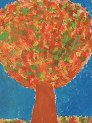  Grafika #9: JESIEŃ MIENI SIĘ BARWAMI grafika