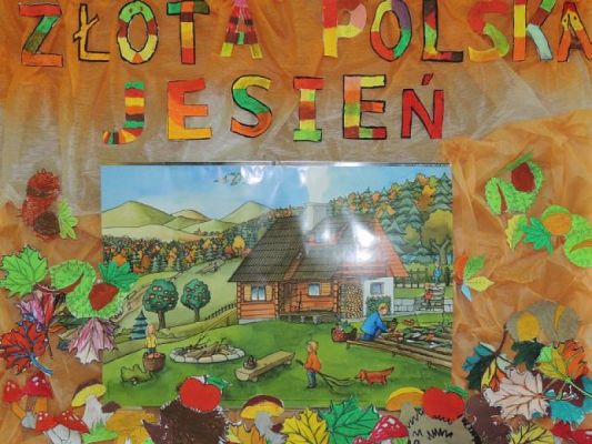  Grafika #1: JESIEŃ MIENI SIĘ BARWAMI grafika