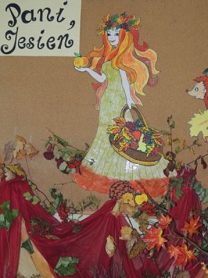  Grafika #0: JESIEŃ MIENI SIĘ BARWAMI grafika