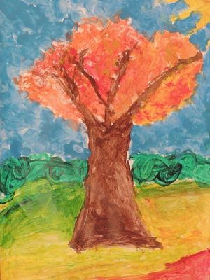  Grafika #14: JESIEŃ MIENI SIĘ BARWAMI grafika