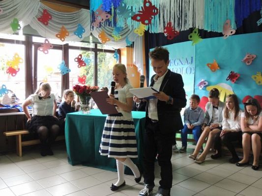 Grafika #1: Uroczyste zakończenie roku szkolnego 2014/2015 grafika
