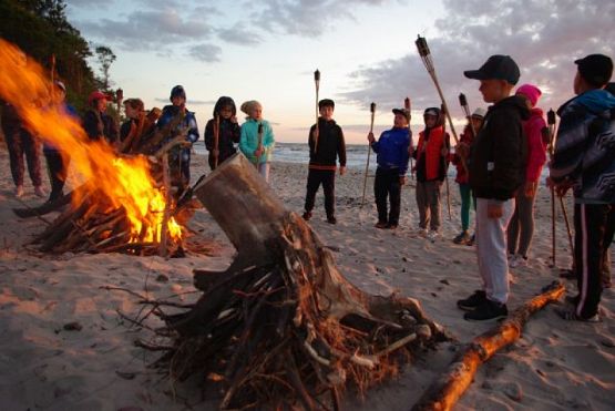 Grafika #16: Poddąbie – biwak klas trzecich grafika
