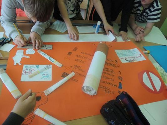  Grafika #1: Zajęcia z pedagogiem szkolnym dotyczące szkodliwości palenia wyrobów tytoniowych grafika