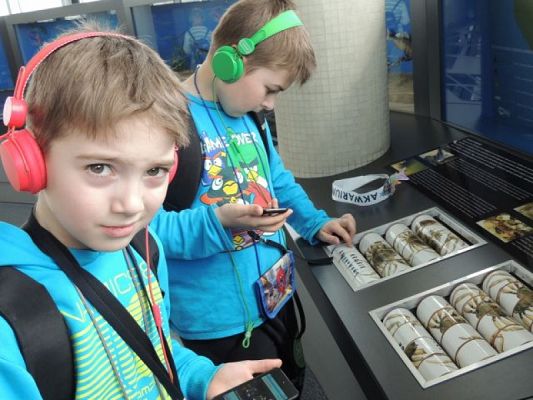  Grafika #11: Drugoklasiści w Gdyńskim Oceanarium grafika