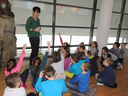  Grafika #16: Drugoklasiści w Gdyńskim Oceanarium grafika