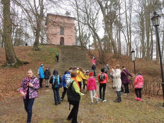  Grafika #8: Wycieczka na Kalwarię Wejherowską grafika