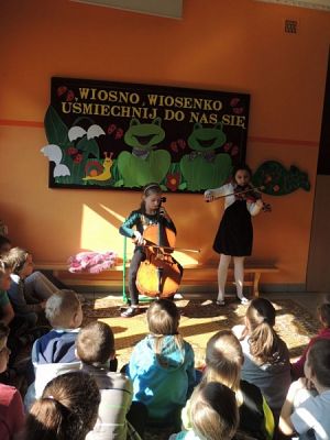  Grafika #0: Koncert na dwa smyczki grafika