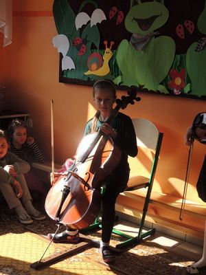  Grafika #3: Koncert na dwa smyczki grafika