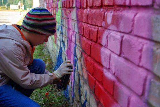  Grafika #14: Graffiti is the rhythm of the city grafika