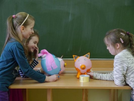  Grafika #11: Zwierzątka z kolorowych baloników grafika