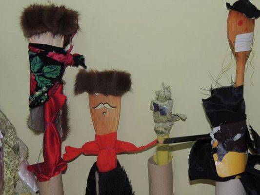  Grafika #13: Kukiełki z drewnianej łyżki i nie tylko! grafika