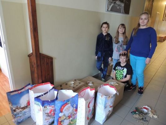  Grafika #0: Podziękowanie dla rodziców i uczniów SJSP w zorganizowaniu paczek dla potrzebujących rodzin grafika