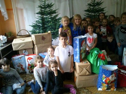  Grafika #7: Podziękowanie dla rodziców i uczniów SJSP w zorganizowaniu paczek dla potrzebujących rodzin grafika