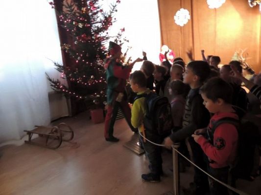  Grafika #2: Pierwszaki na Przystanku Świętego Mikołaja grafika