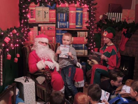  Grafika #6: Pierwszaki na Przystanku Świętego Mikołaja grafika