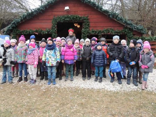  Grafika #15: Pierwszaki na Przystanku Świętego Mikołaja grafika