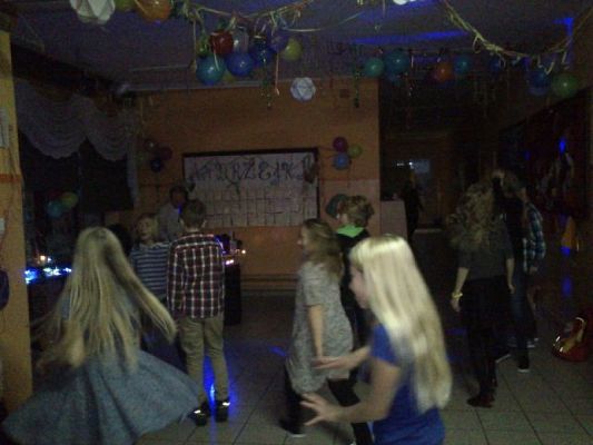 Grafika #0: Dyskoteka andrzejkowa grafika
