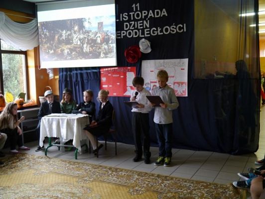  Grafika #3: Uroczysty Apel z Okazji Rocznicy Odzyskania Niepodległości grafika