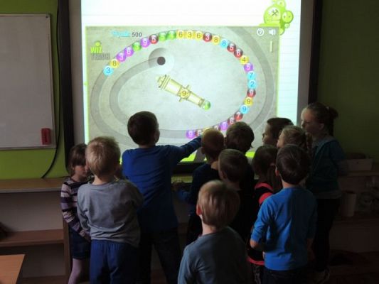  Grafika #2: Łamigłówki Mądrej Główki w klasie Ia grafika