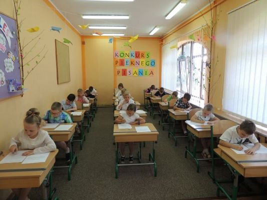 Grafika #9: Szkolny Konkurs Pięknego Pisania - wyniki grafika