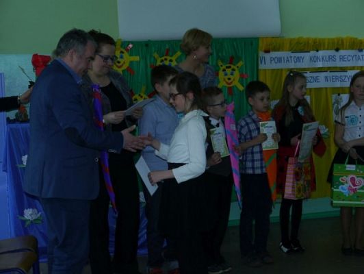  Grafika #3: Powiatowy Konkurs Recytatorski Śmieszne wierszyki grafika