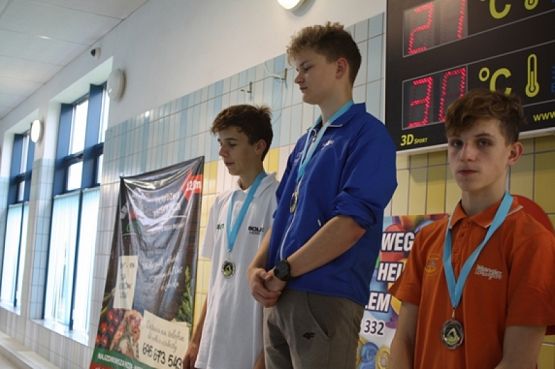  Grafika #8: LIGA PŁYWACKA grafika