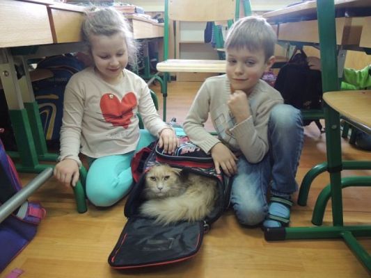  Grafika #1: Wyjątkowe zwierzaki u naszych pierwszaków grafika