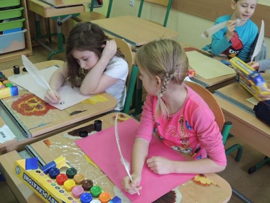  Grafika #1: Piórem malowane grafika