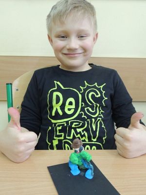  Grafika #5: Cudaczki z plasteliny grafika