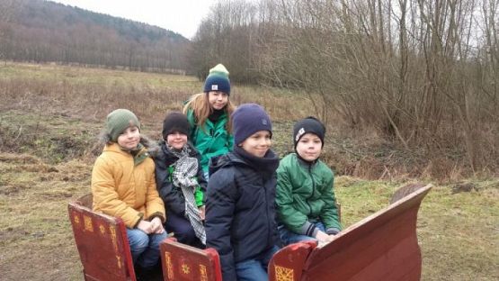  Grafika #6: Pierwszaki na Przystanku Świętego Mikołaja grafika