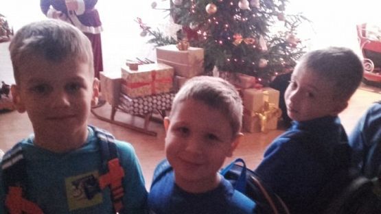  Grafika #13: Pierwszaki na Przystanku Świętego Mikołaja grafika