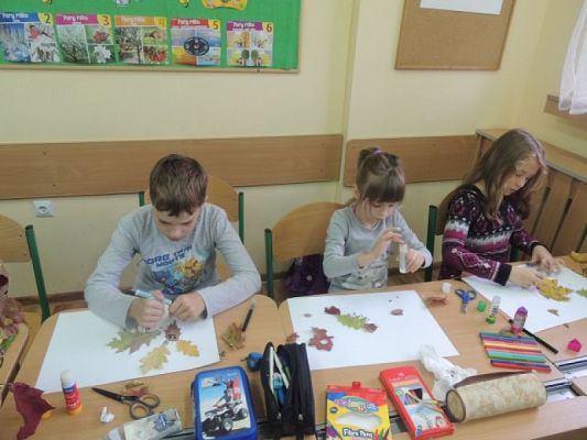  Grafika #5: Z darów jesieni grafika