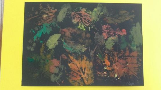  Grafika #9: Z darów jesieni grafika