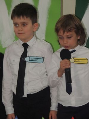  Grafika #8: Pasowanie na ucznia klasy pierwszej grafika