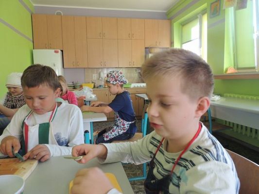  Grafika #2: "Superpizza", czyli zajęcia kulinarne w klasie IIIa grafika