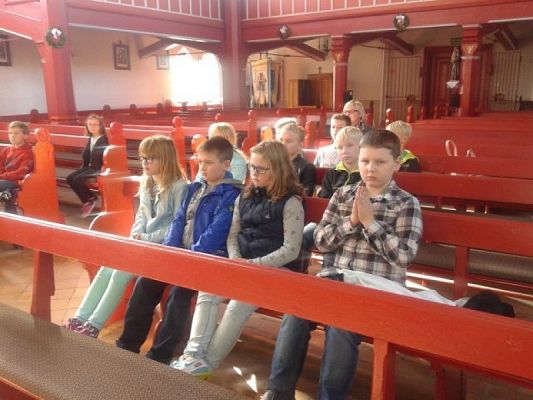  Grafika #1: Uroczysta Msza Święta w Łebuni grafika