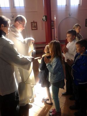  Grafika #2: Uroczysta Msza Święta w Łebuni grafika