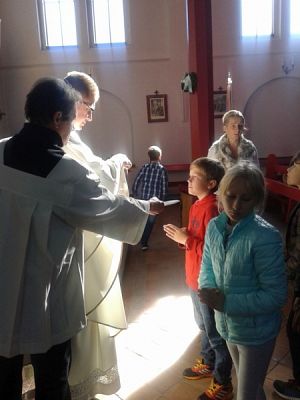  Grafika #7: Uroczysta Msza Święta w Łebuni grafika