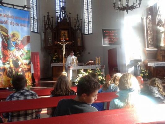  Grafika #11: Uroczysta Msza Święta w Łebuni grafika