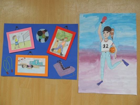  Grafika #2: ROZSTRZYGNIĘCIE KONKURSU PLASTYCZNEGO SPORT I JA grafika